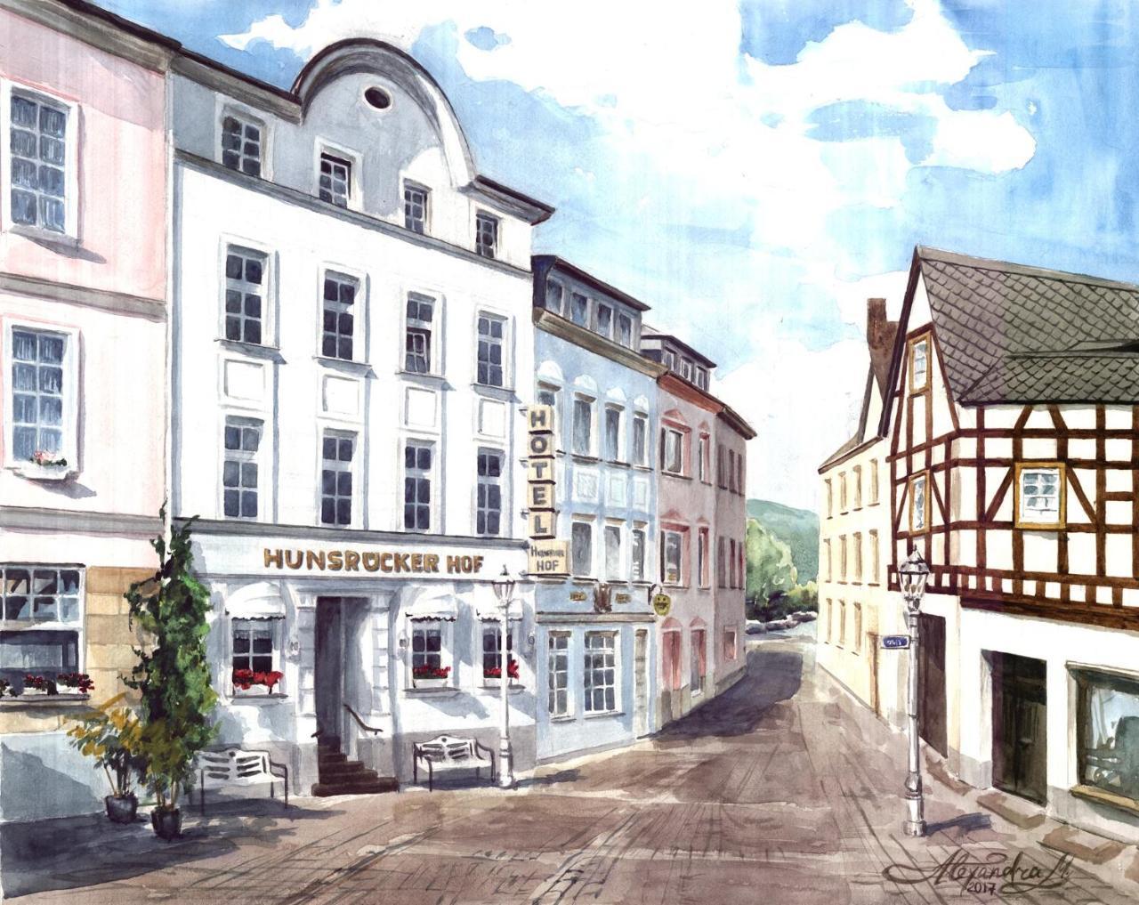 City Hotel Hunsruecker Hof Boppard Esterno foto